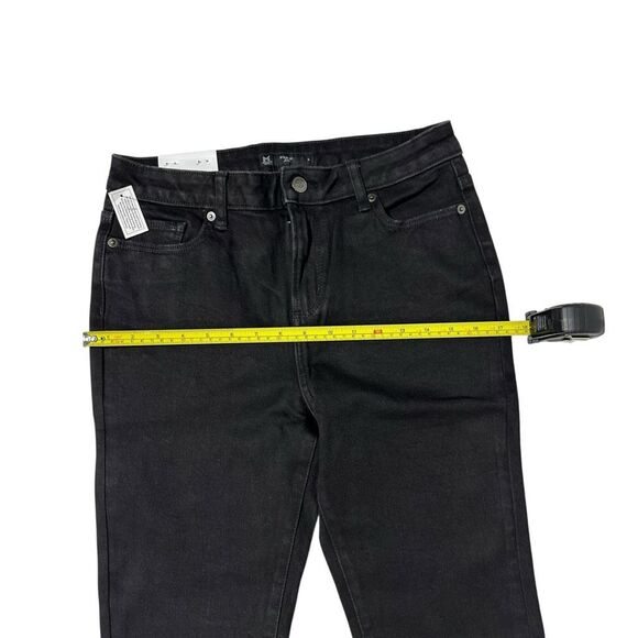 Member's Mark Women's Straight Jeans - Black Wash - Size 4 - Picture 9 of 13